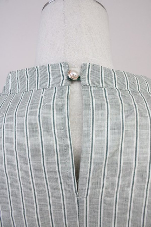 画像3: axes femme / ダブルストライプワンピース  イエロー T-25-10-19-033-AX-OP-SA-ZI (3)