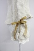画像4: axes femme / 袖レースラメニットプルオーバー  アイボリー T-25-10-19-008-AX-TO-SA-ZI (4)