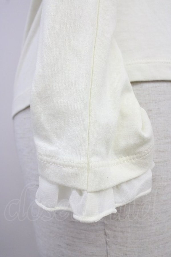 画像6: axes femme / ビジューガーデンインナープルオーバー  アイボリー T-25-10-19-001-AX-TO-SA-ZI (6)