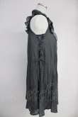 画像3: axes femme / モチーフレース使い楊柳チュニック  グレー T-25-10-19-013-AX-TO-SA-ZI (3)