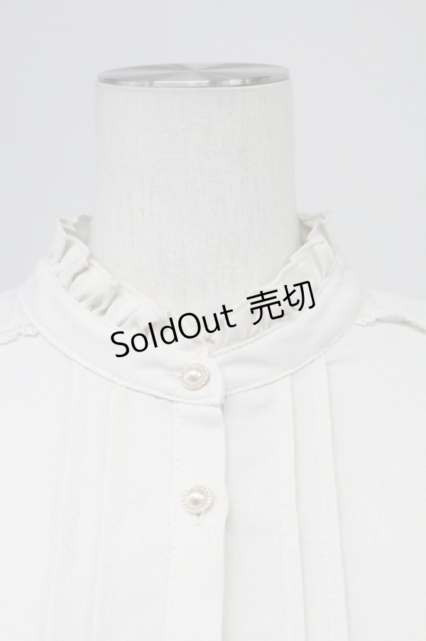 画像3: axes femme / マーガレット柄ハイネックワンピース  ワイン T-25-10-24-022-AX-OP-SA-ZT413 (3)