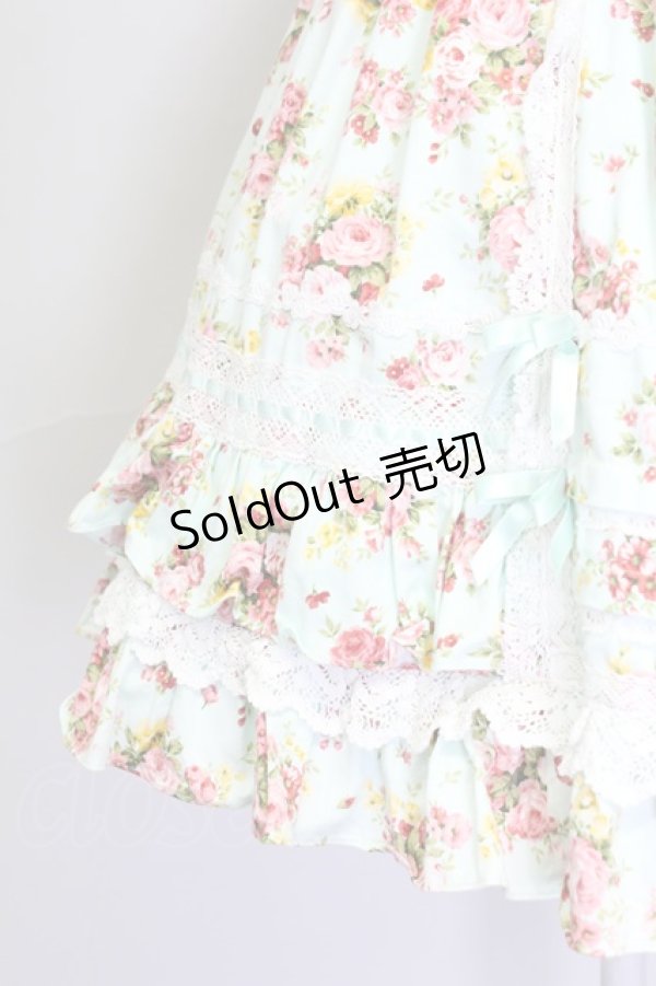 画像5: Angelic Pretty / フラワーブーケワンピース  サックス T-25-10-24-017-AP-OP-SA-ZT (5)