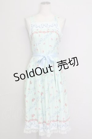 画像: Innocent World / ベランジェールローズジャンパースカート M ミント T-25-10-24-018-IW-OP-SA-ZT411