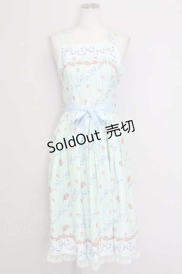 画像1: Innocent World / ベランジェールローズジャンパースカート M ミント T-25-10-24-018-IW-OP-SA-ZT411 (1)