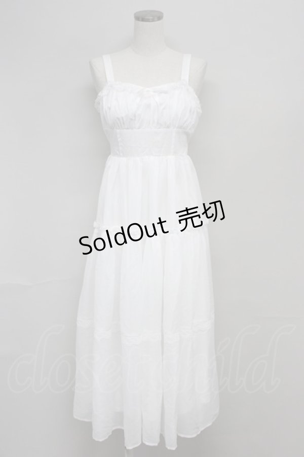 画像1: 【SALE】Lovely Tency / 眞白ありすコラボ/TTウシロウエストリボンJS  白 T-25-10-25-003-LO-OP-SA-ZT406 (1)