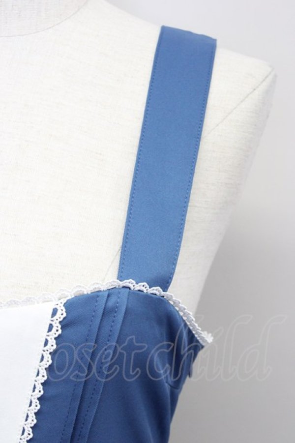 画像4: Amavel / Princesse Sireneジャンパースカート  ブルー T-25-10-25-021-CA-OP-SA-ZT435 (4)