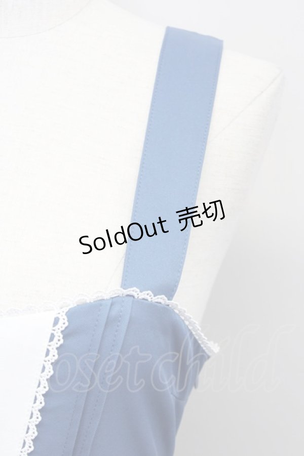 画像4: 【SALE】Amavel / Princesse Sireneジャンパースカート  ブルー T-25-10-25-021-CA-OP-SA-ZT435 (4)