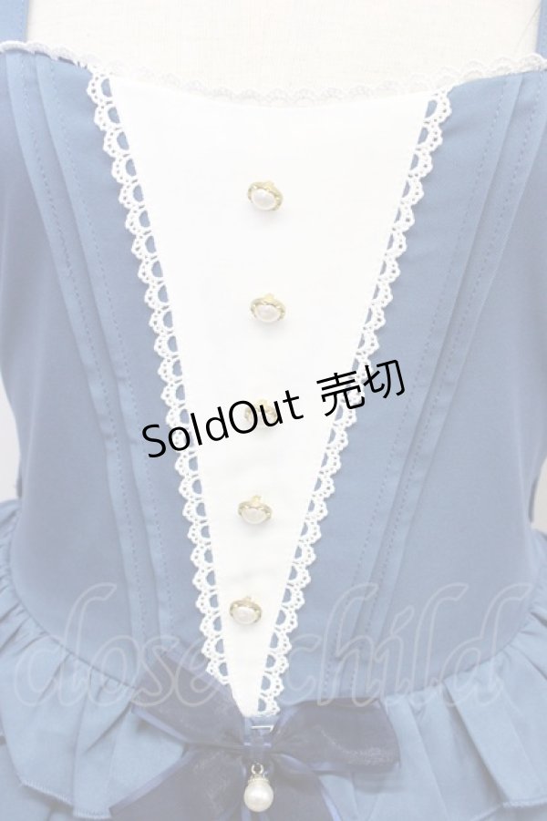 画像5: 【SALE】Amavel / Princesse Sireneジャンパースカート  ブルー T-25-10-25-021-CA-OP-SA-ZT435 (5)