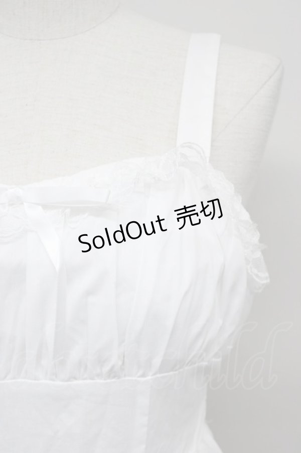 画像3: 【SALE】Lovely Tency / 眞白ありすコラボ/TTウシロウエストリボンJS  白 T-25-10-25-003-LO-OP-SA-ZT406 (3)