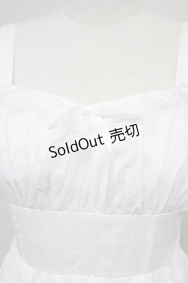 画像4: 【SALE】Lovely Tency / 眞白ありすコラボ/TTウシロウエストリボンJS  白 T-25-10-25-003-LO-OP-SA-ZT406 (4)