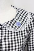 画像3: FLC / 星名桜子/ギンガムチェックワンピース S 黒 T-25-10-25-025-LO-OP-SA-ZT (3)