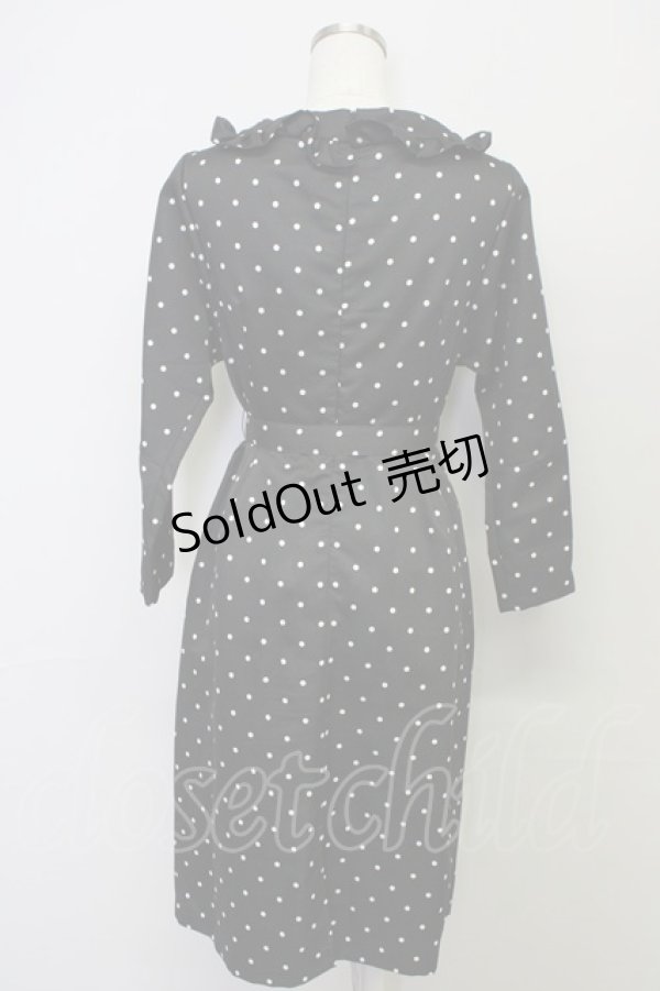 画像2: MILK / クチュールdress  ブラック T-25-10-25-029-ML-OP-SA-ZT (2)