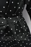 画像5: MILK / クチュールdress  ブラック T-25-10-25-029-ML-OP-SA-ZT (5)