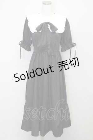 画像: majoretty / MRムジフリルロリOP M 黒 T-25-10-25-031-LO-OP-SA-ZT429