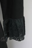画像3: LODISPOTTO / パール刺繍襟ワンピース M 黒Ｘ白 T-25-10-25-032-LO-OP-SA-ZT (3)