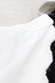 画像7: LODISPOTTO / パール刺繍襟ワンピース M 黒Ｘ白 T-25-10-25-032-LO-OP-SA-ZT (7)