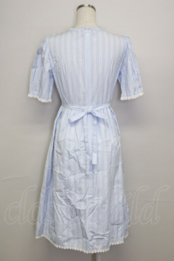 画像2: MILK / ドールハウスdress  サックス T-25-10-25-007-ML-OP-SA-ZT (2)