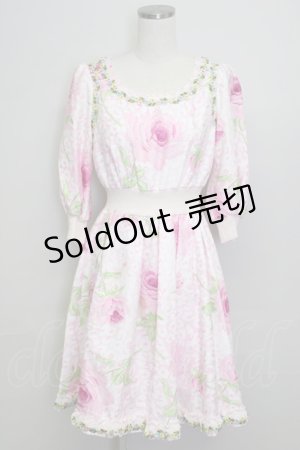 画像: JESUS DIAMANTE / マリアンテシャンタンワンピース 38 ピンク T-25-10-25-009-JE-OP-SA-ZT404