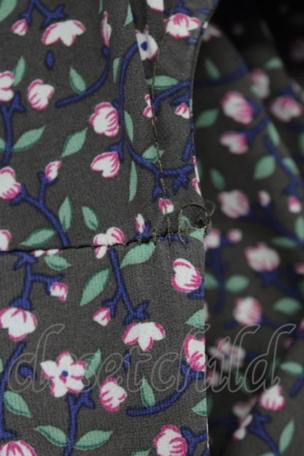 画像5: LODISPOTTO / ミニフラワープリントワンピース  ブラウン T-25-10-25-013-LO-OP-SA-ZT405 (5)