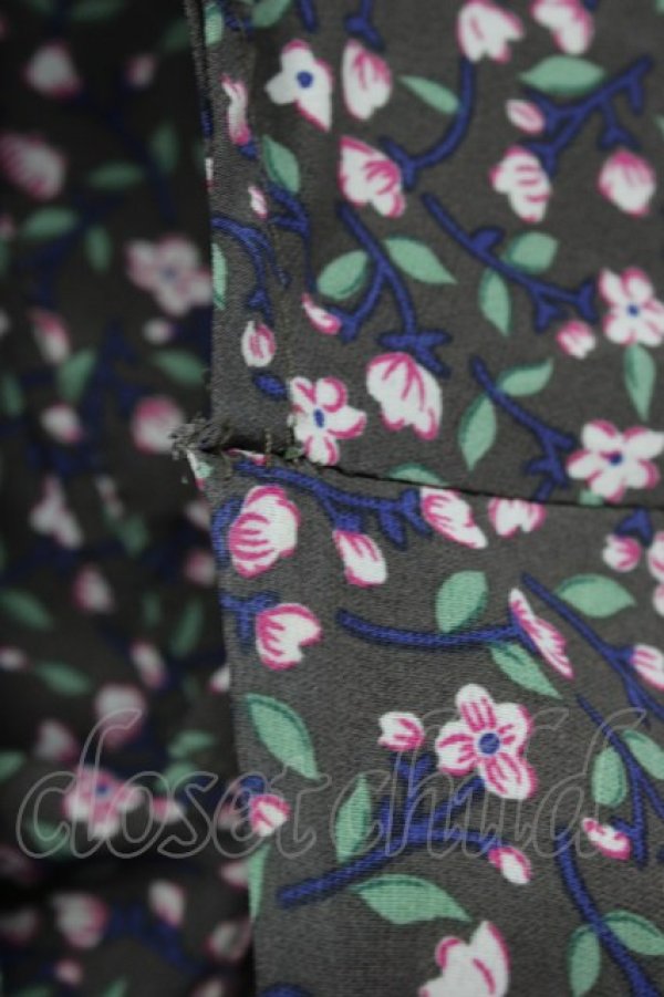 画像6: LODISPOTTO / ミニフラワープリントワンピース  ブラウン T-25-10-25-013-LO-OP-SA-ZT405 (6)