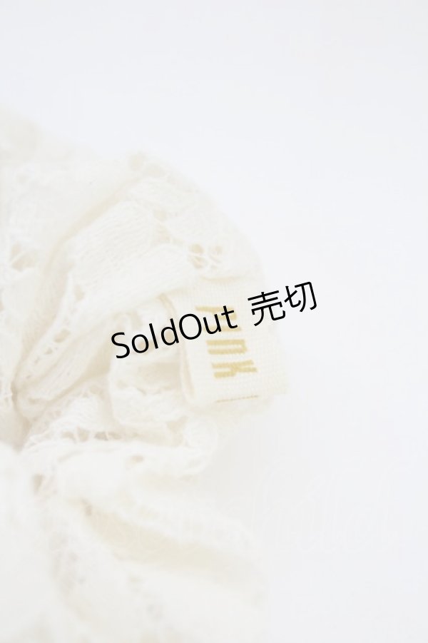 画像3: PINK HOUSE / ローズレースシュシュ  アイボリーＸイエロー T-25-10-29-020-LO-AC-SA-ZT (3)