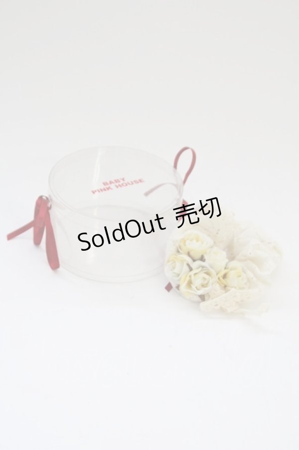 画像4: PINK HOUSE / ローズレースシュシュ  アイボリーＸイエロー T-25-10-29-020-LO-AC-SA-ZT (4)