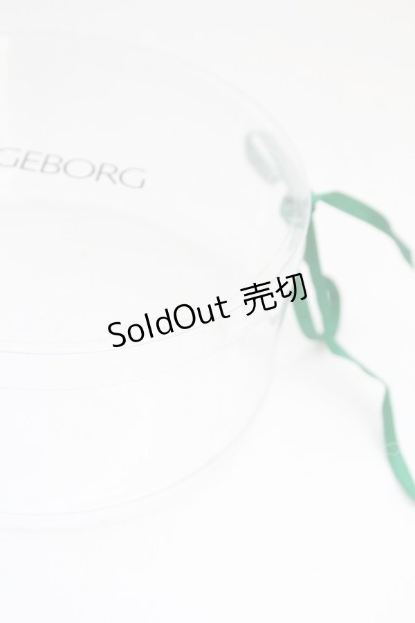 画像7: INGEBORG / フラワーモチーフリボン  黒 T-25-10-29-021-LO-AC-SA-ZT (7)