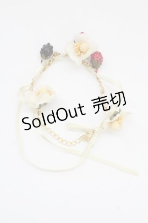 画像: PINK HOUSE / いちごブレスレット  白Ｘ赤 T-25-10-29-028-LO-AC-SA-ZT432