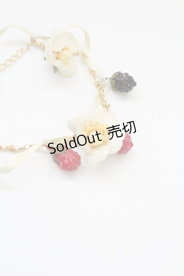 画像2: PINK HOUSE / いちごブレスレット  白Ｘ赤 T-25-10-29-028-LO-AC-SA-ZT432 (2)