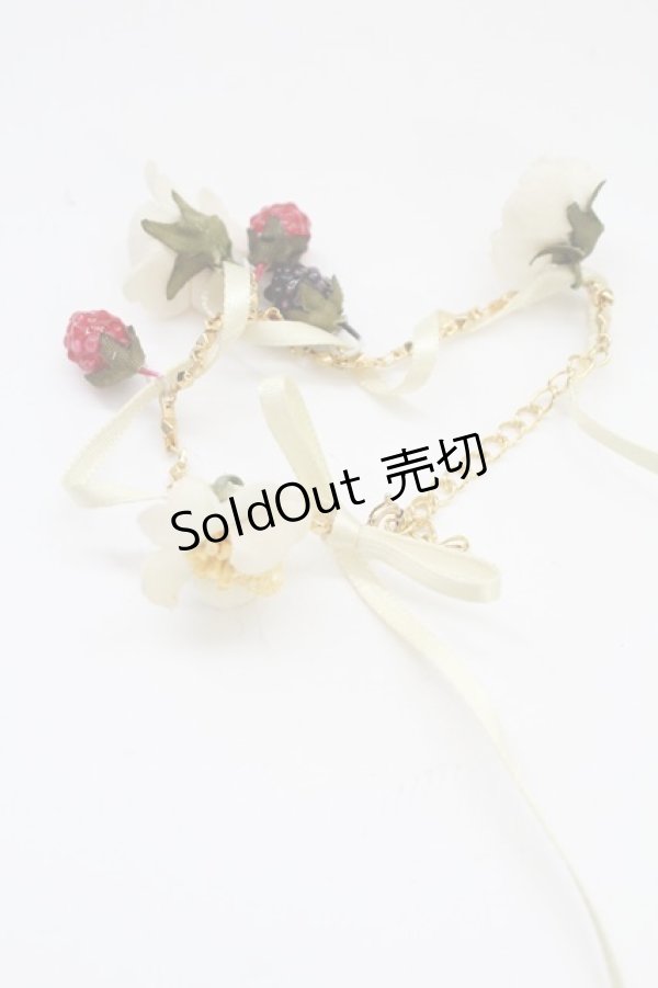 画像3: PINK HOUSE / いちごブレスレット  白Ｘ赤 T-25-10-29-028-LO-AC-SA-ZT432 (3)