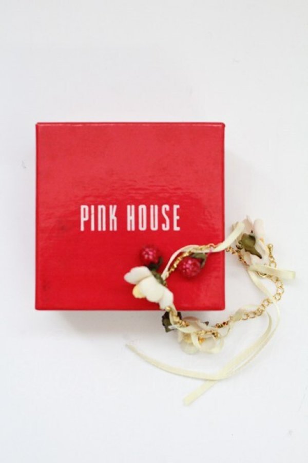 画像4: PINK HOUSE / いちごブレスレット  白Ｘ赤 T-25-10-29-028-LO-AC-SA-ZT (4)