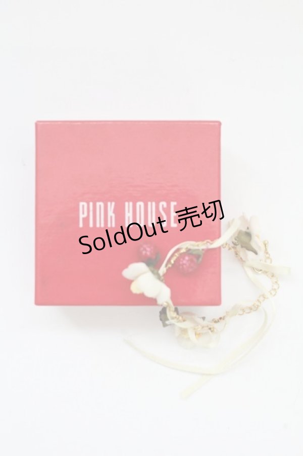 画像4: PINK HOUSE / いちごブレスレット  白Ｘ赤 T-25-10-29-028-LO-AC-SA-ZT432 (4)