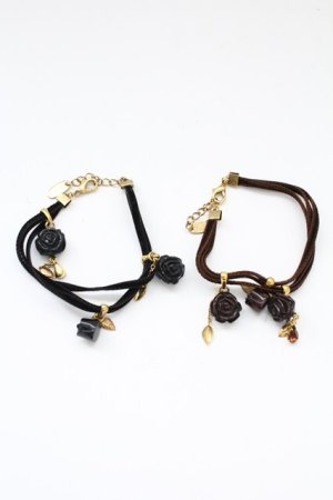 画像: PINK HOUSE / ローズモチーフブレスレット   T-25-10-29-029-LO-AC-SA-ZT