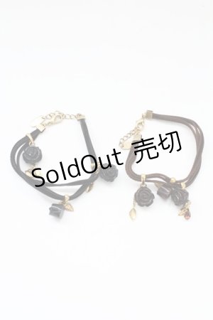 画像: 【SALE】PINK HOUSE / ローズモチーフブレスレット   T-25-10-29-029-LO-AC-SA-ZT432