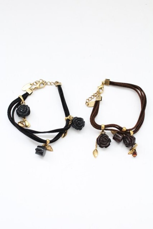 画像1: PINK HOUSE / ローズモチーフブレスレット   T-25-10-29-029-LO-AC-SA-ZT (1)