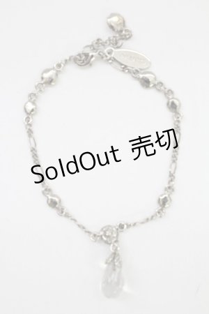 画像: 【SALE】INGEBORG / しずく&チェーンブレスレット  シルバー T-25-10-29-031-LO-AC-SA-ZT432-F002