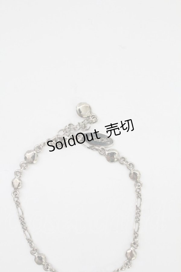 画像2: 【SALE】INGEBORG / しずく&チェーンブレスレット  シルバー T-25-10-29-031-LO-AC-SA-ZT432-F002 (2)