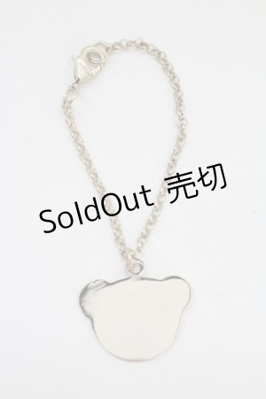 画像: PINK HOUSE / くまキーチェーン  シルバー T-25-10-29-032-LO-AC-SA-ZT432-F001