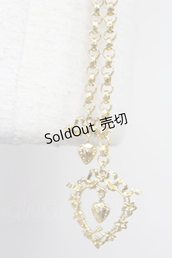 画像2: KETTY / ハートチェーンベルト  ゴールド T-25-10-29-036-EL-AC-SA-ZT432 (2)