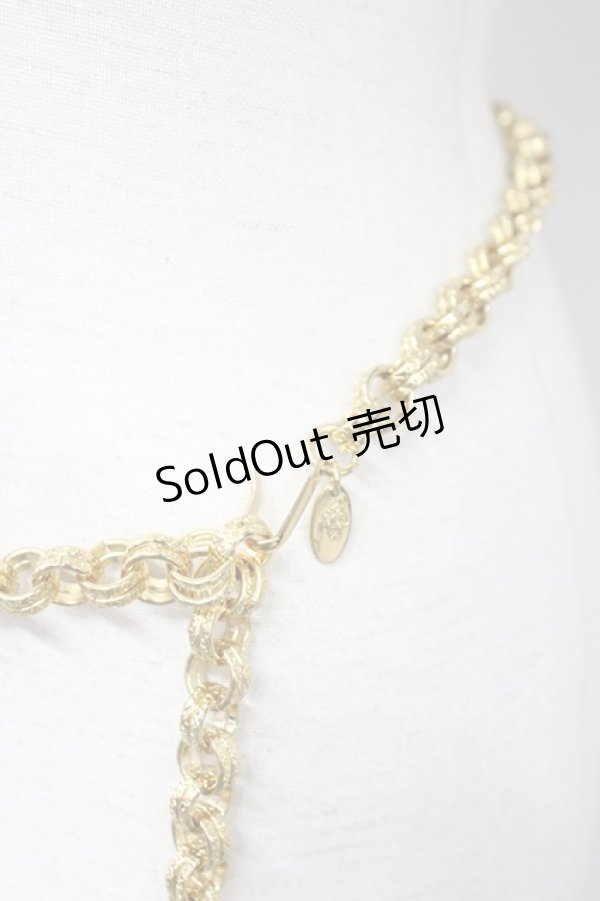 画像3: KETTY / ハートチェーンベルト  ゴールド T-25-10-29-036-EL-AC-SA-ZT432 (3)