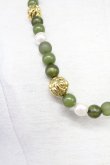 画像4: INGEBORG / パールリボンネックレス  グリーン T-25-10-29-040-LO-AC-SA-ZT (4)