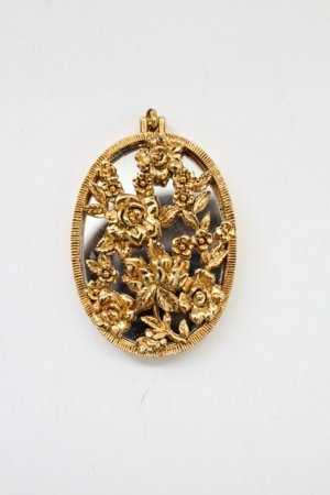 画像: INGEBORG / ミラーペンダントトップ  ゴールド T-25-10-29-042-LO-AC-SA-ZT