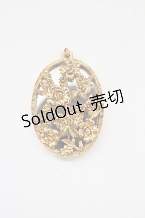 画像: INGEBORG / ミラーペンダントトップ  ゴールド T-25-10-29-042-LO-AC-SA-ZT434-F002