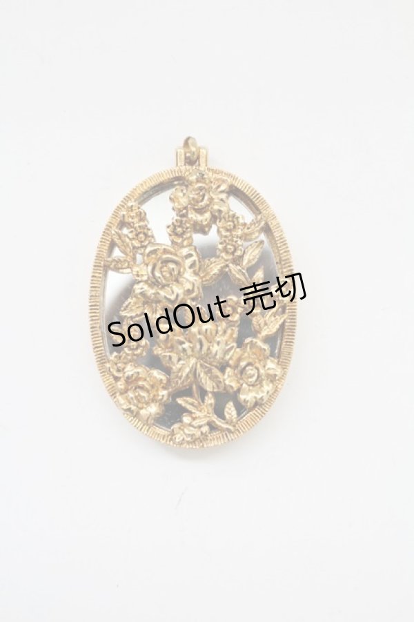 画像1: INGEBORG / ミラーペンダントトップ  ゴールド T-25-10-29-042-LO-AC-SA-ZT434-F002 (1)