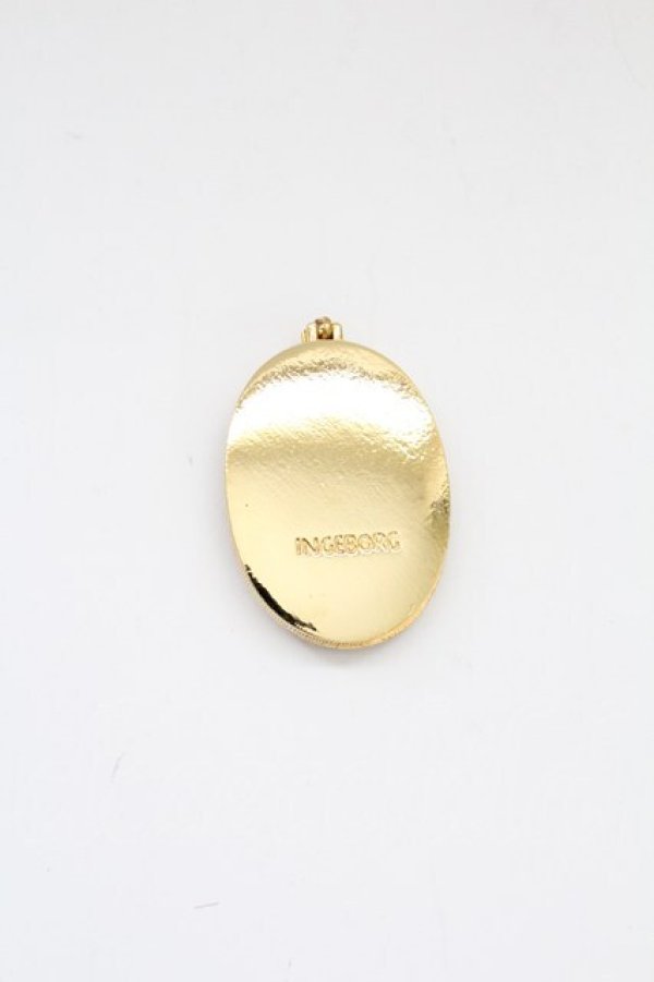 画像2: INGEBORG / ミラーペンダントトップ  ゴールド T-25-10-29-042-LO-AC-SA-ZT (2)