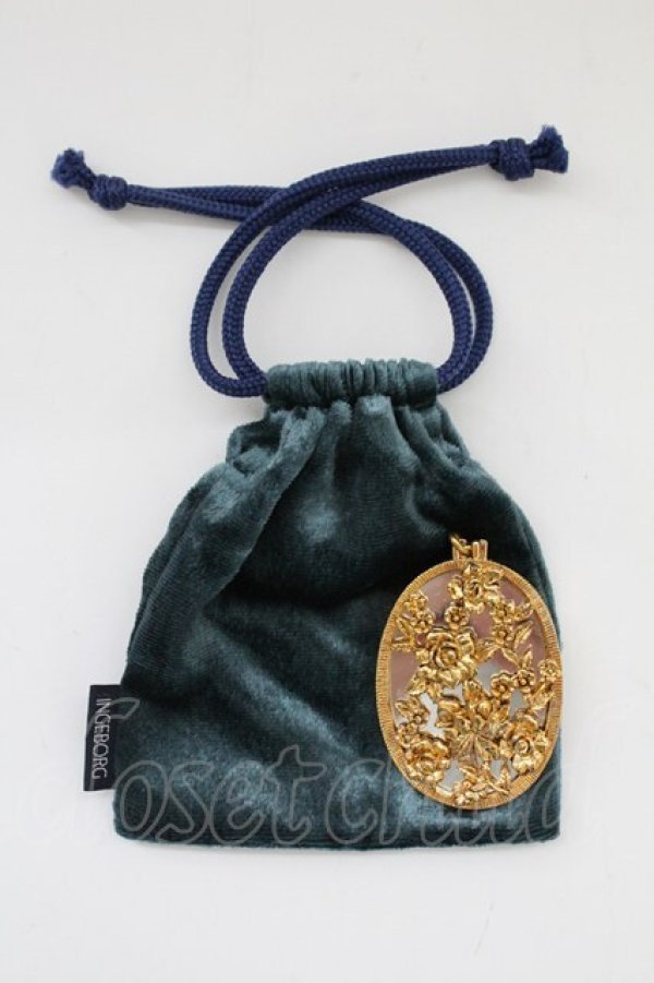 画像4: INGEBORG / ミラーペンダントトップ  ゴールド T-25-10-29-042-LO-AC-SA-ZT (4)