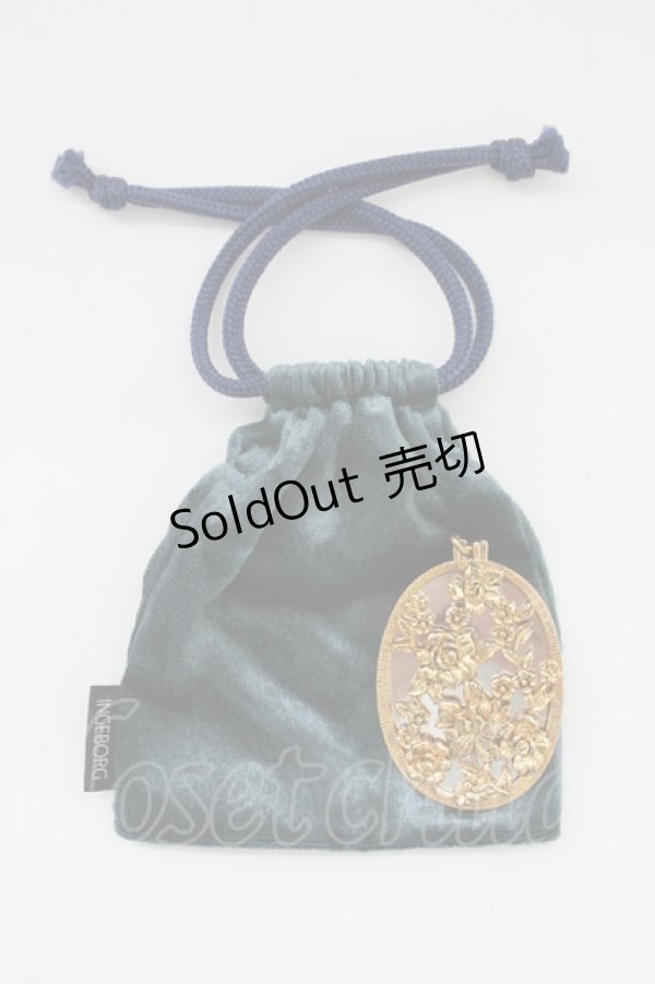 画像4: INGEBORG / ミラーペンダントトップ  ゴールド T-25-10-29-042-LO-AC-SA-ZT434-F002 (4)