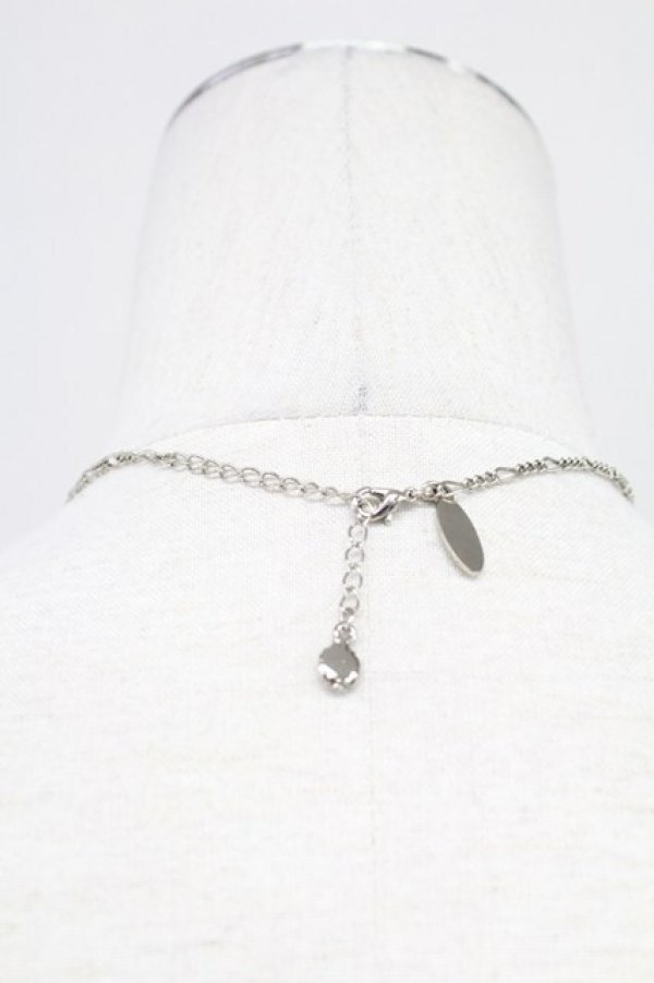 画像2: INGEBORG / しずく&チェーンネックレス  シルバー T-25-10-29-043-LO-AC-SA-ZT (2)