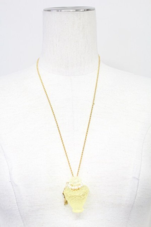 画像1: PINK HOUSE / 香水瓶モチーフネックレス  ゴールド T-25-10-29-045-LO-AC-SA-ZT (1)