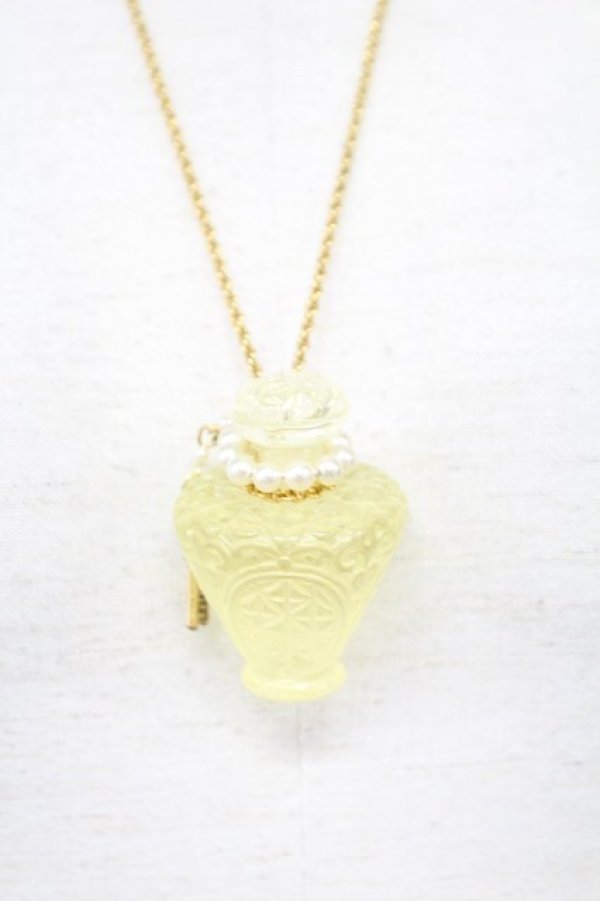 画像2: PINK HOUSE / 香水瓶モチーフネックレス  ゴールド T-25-10-29-045-LO-AC-SA-ZT (2)